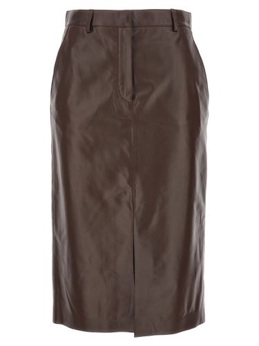 Lanvin Leather Skirt - Lanvin - Modalova