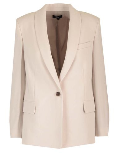 Theory Beige Single-breasted Jacket - Theory - Modalova