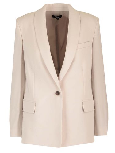 Theory Beige Single-breasted Jacket - Theory - Modalova