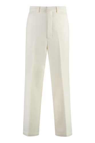 Virgin Wool Trousers - Ami Alexandre Mattiussi - Modalova