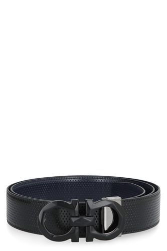 Gancini Reversible Leather Belt - Ferragamo - Modalova