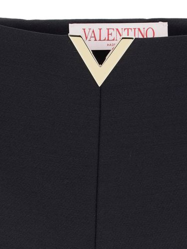 Valentino v Gold Shorts - Valentino - Modalova