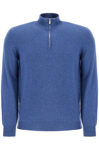 High-neck Cashmere Pullover Sweater - Brunello Cucinelli - Modalova