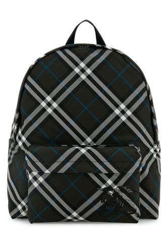 Burberry Ml Classics Backpack Cek - Burberry - Modalova