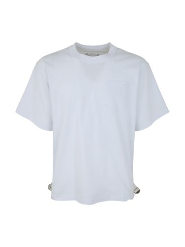 Nylon Twill And Cotton Jersey T-shirt - Sacai - Modalova