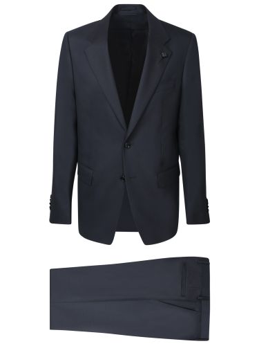 Lardini Wool Suit In Blue - Lardini - Modalova