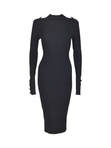 Dondup Ribbed Long Dress - Dondup - Modalova