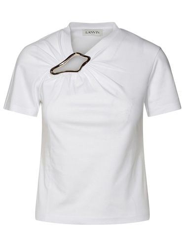 Cut-out Short-sleeved T-shirt - Lanvin - Modalova