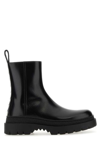 Black Leather Highway Ankle Boots - Bottega Veneta - Modalova