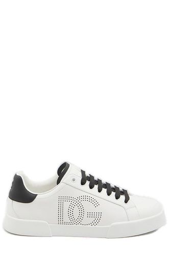 Portofino Leather Sneakers - Dolce & Gabbana - Modalova