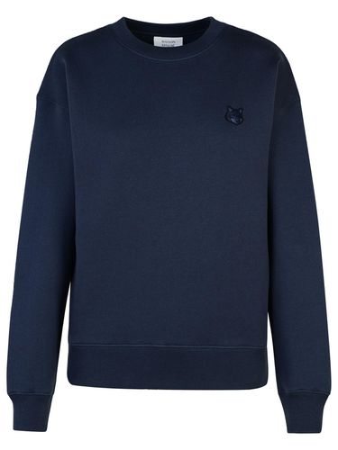 Bold Fox Head Cotton Sweatshirt - Maison Kitsuné - Modalova