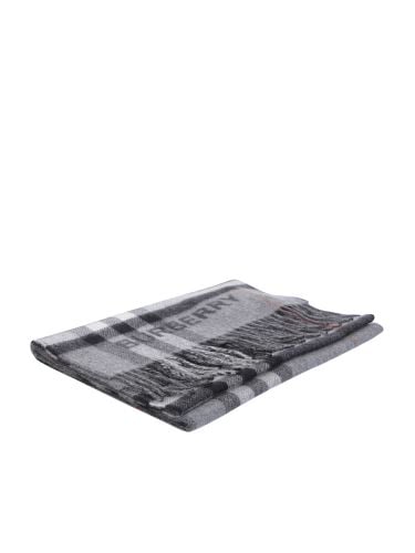 Check Print Cashmere Scarf - Burberry - Modalova