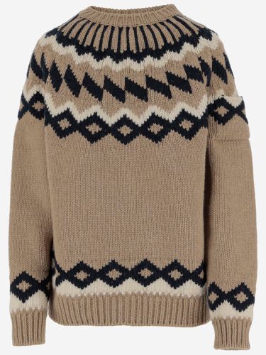 Fair Isle Wool Sweater With Geometric Pattern - N.21 - Modalova