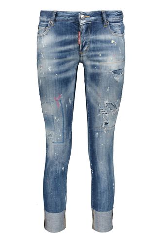 Jennifer Bleached Slim-fit Jeans - Dsquared2 - Modalova