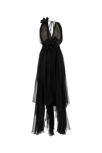 Dolce & Gabbana Black Chiffon Dress - Dolce & Gabbana - Modalova