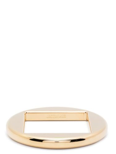 Logo Detail Round Bracelet - Jacquemus - Modalova