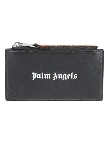 Classic Logo Zip Card Holder - Palm Angels - Modalova