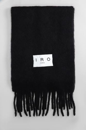 IRO Authie Scarve In Black Alpaca - IRO - Modalova