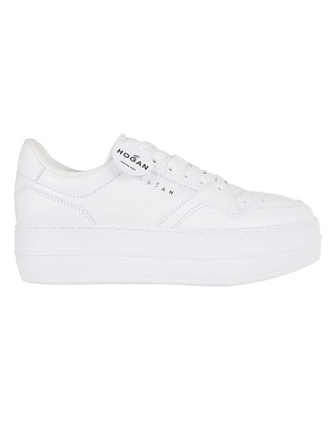 Hogan White Leather Sneakers - Hogan - Modalova