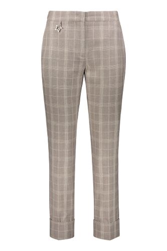 Virgin Wool Blend Trousers - Lorena Antoniazzi - Modalova