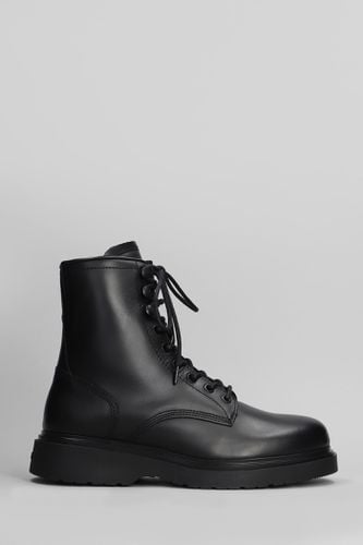 Combat Boots In Leather - Calvin Klein - Modalova