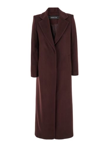 Single-breasted Coat With Notched Revers In Wool Blend Woman - Federica Tosi - Modalova