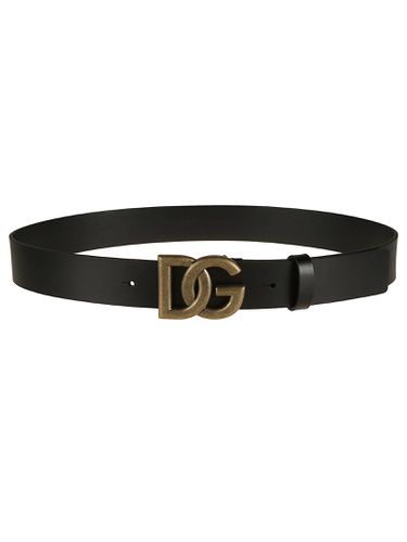 Dolce & Gabbana Logo Buckled Belt - Dolce & Gabbana - Modalova