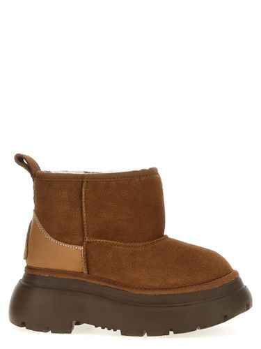 R13 Platform Suede Ankle Boots - R13 - Modalova