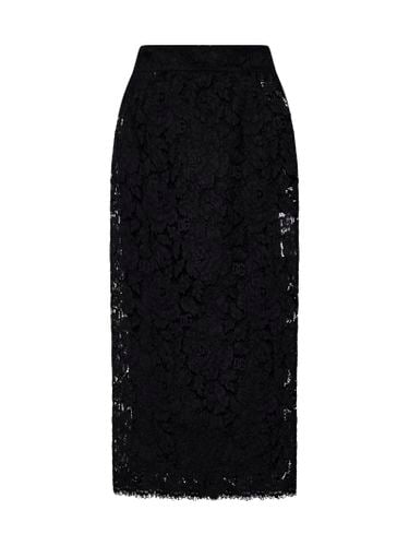 Midi Lace Pencil Skirt - Dolce & Gabbana - Modalova