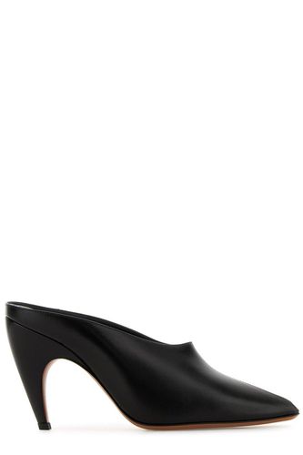 Alaia Shark Heeled Mules - Alaia - Modalova