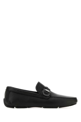 Black Leather Calipso Loafers - Ferragamo - Modalova
