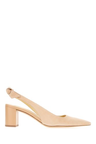 Skin Pink Suede Pumps - Alexandre Birman - Modalova