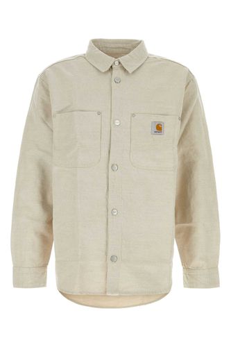 Sand Denim Walter Shirt Jac - Carhartt - Modalova