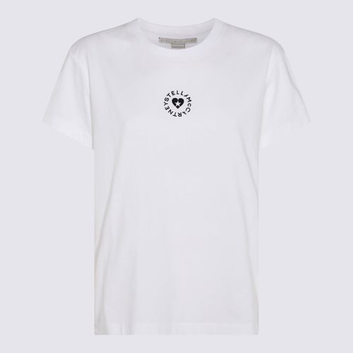 White Cotton T-shirt - Stella McCartney - Modalova