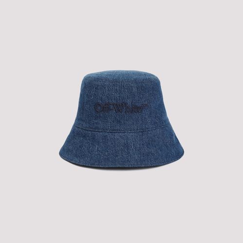 Off-White Denim Bookish Bucket Hat - Off-White - Modalova