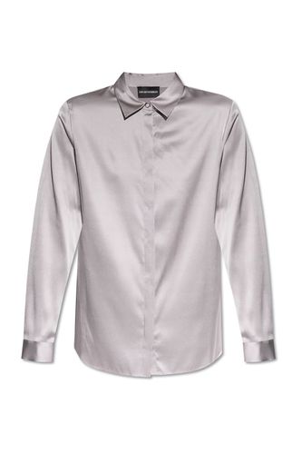 Emporio Armani Silk Shirt - Emporio Armani - Modalova