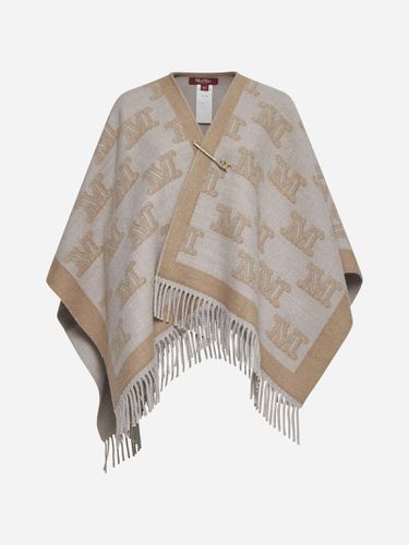 Frine Safety-pin Wool Poncho - Max Mara Studio - Modalova