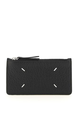 Leather Zipped Cardholder - Maison Margiela - Modalova