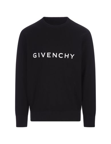 Archetype Slim Sweatshirt In Gauzed Fabric - Givenchy - Modalova