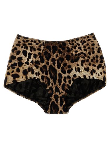 Leopard Bikini Bottom - Dolce & Gabbana - Modalova
