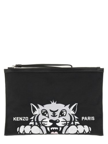 Kenzo Clutch varsity Large - Kenzo - Modalova