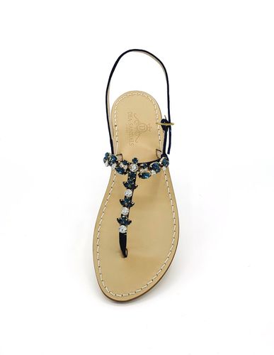 Villa Bismarck Navy Blue Sandals - Dea Sandals - Modalova