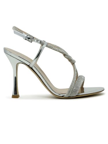 Leather Sandals With Swarovski - Ninalilou - Modalova