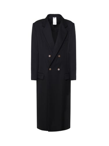 Magliano Double-breasted Long Coat - Magliano - Modalova