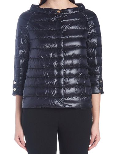 Herno Cropped Sleeve Down Jacket - Herno - Modalova