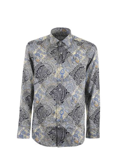 Etro Roma Print Cotton Shirt - Etro - Modalova