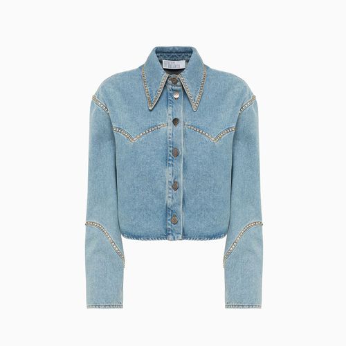 Jacket In Denim - Giuseppe di Morabito - Modalova