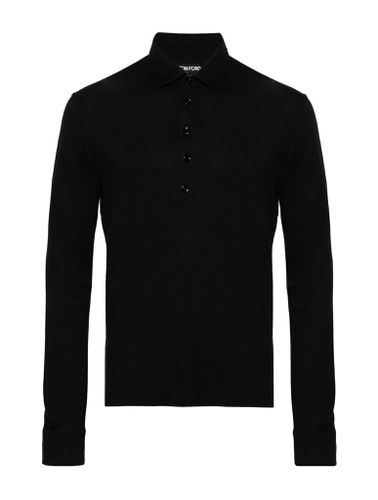 Chest-pocket Jersey Polo Shirt - Tom Ford - Modalova