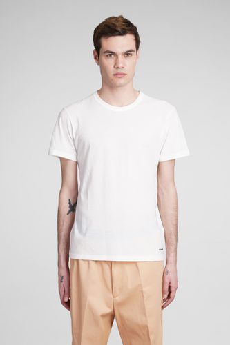 Jil Sander White Cotton T-shirt - Jil Sander - Modalova