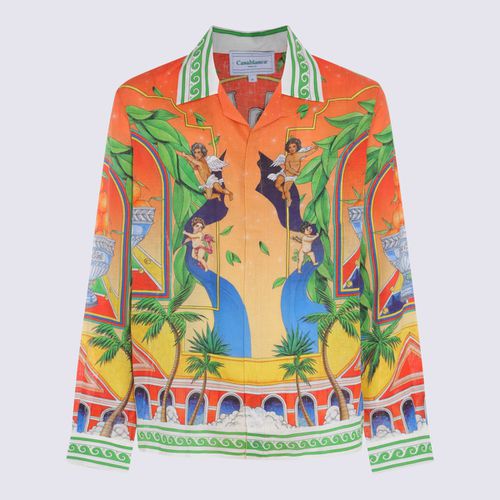 Casablanca Multicolor Linen Shirt - Casablanca - Modalova